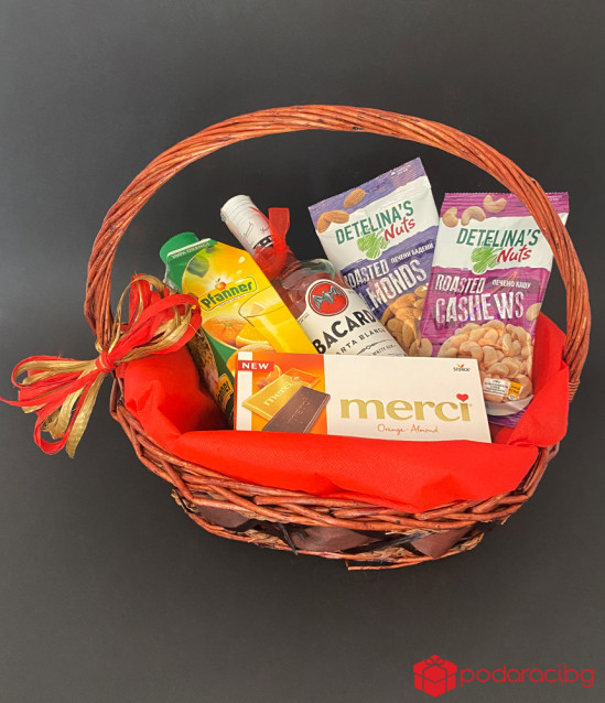 Подаръчна кошница Bacardi