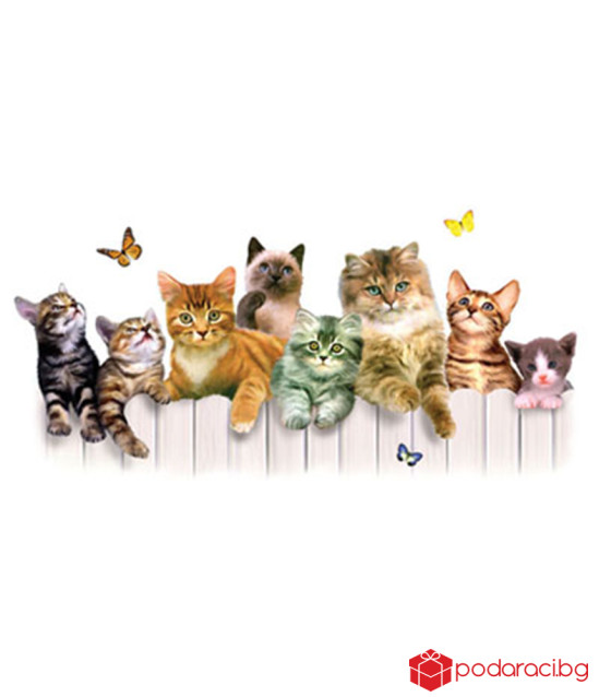 Детска соларна тениска Котешки клуб