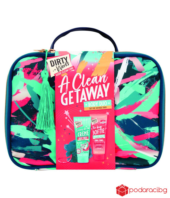 Dirty Works подаръчен комплект A Clean Getaway 4 части