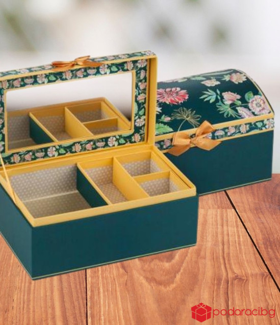 Кутия за бижута - Полски цветя