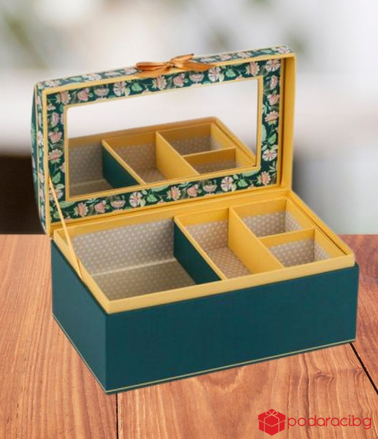 Кутия за бижута - Полски цветя