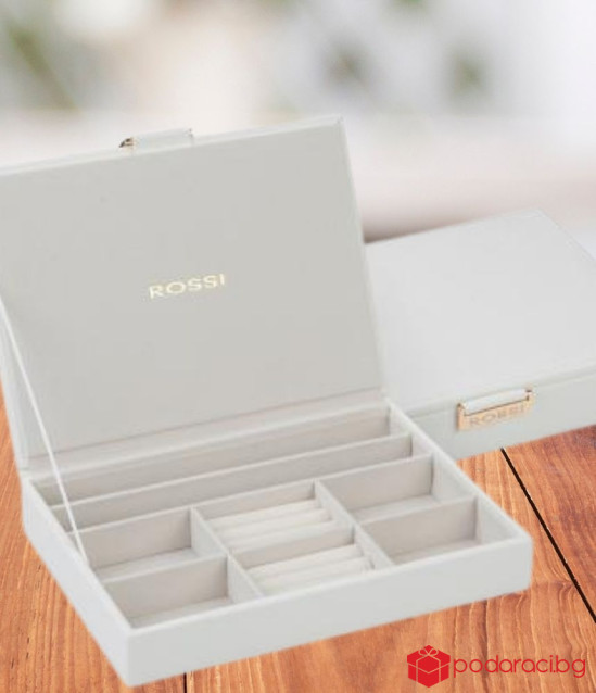 Бяла кутия за бижута ROSSI