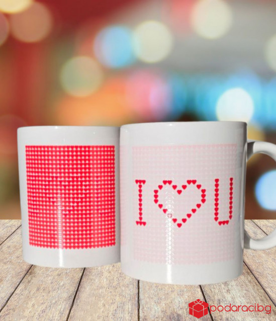 Porcelain Cup Love