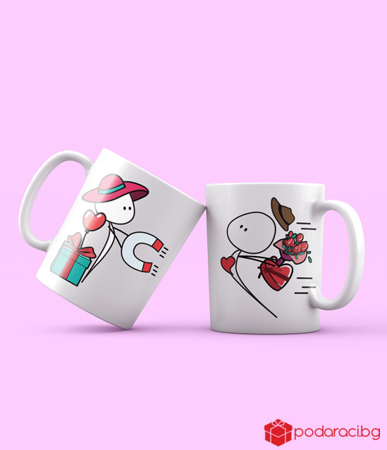 Комплект чаши Привличаш ме