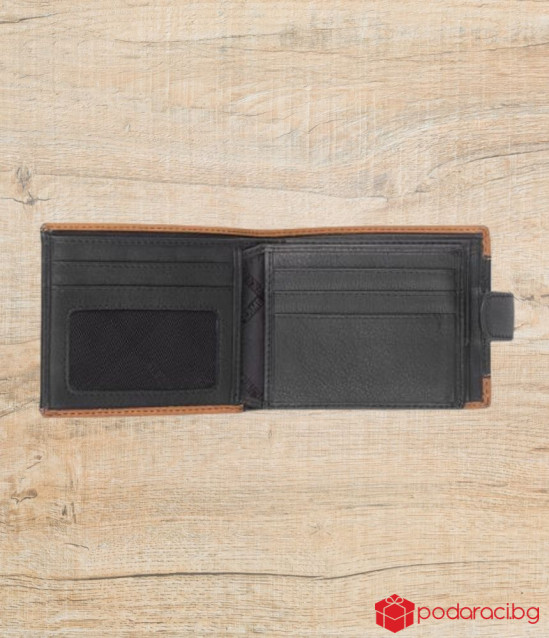 Мъжки портфейл SILVER FLAME  от колекцията Motocross