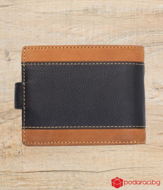 Мъжки портфейл SILVER FLAME  от колекцията Motocross