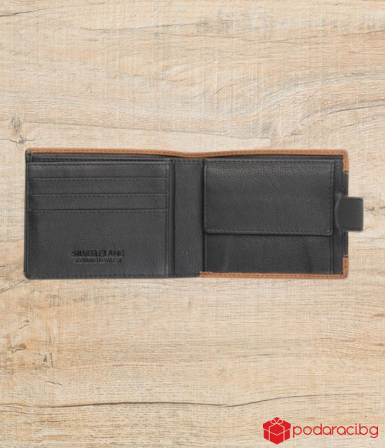 Мъжки портфейл SILVER FLAME  от колекцията Motocross