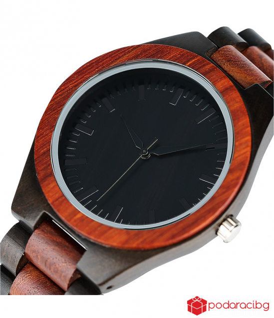 Ръчен дървен часовник