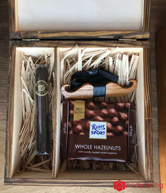 Подаръчна кутия Moustache