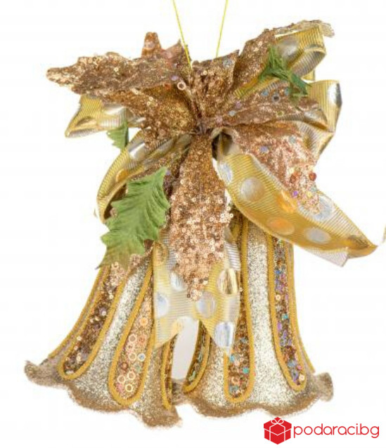 Коледна играчка Пеещи звънчета