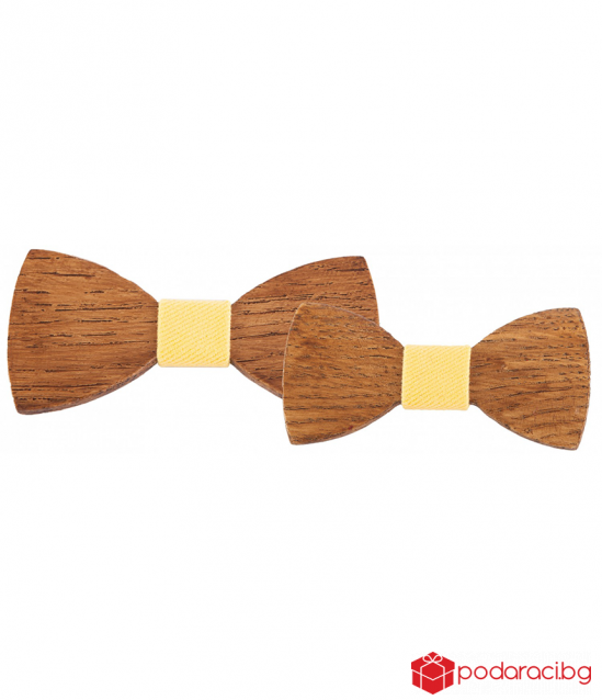 Tree bow ties for him and her