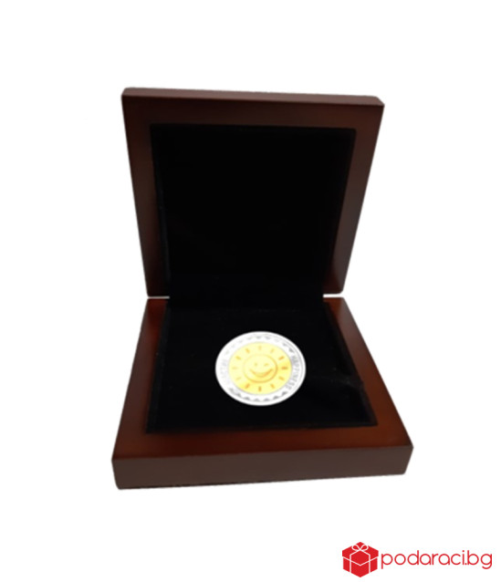 Паричка с пожелание Щастие