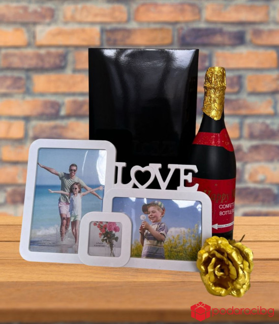 Подаръчен комплект Любовта е във въздуха