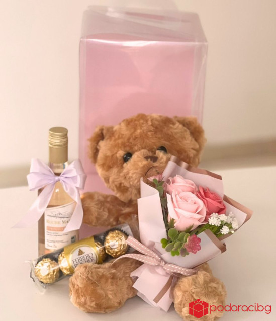 Подаръчен комплект Романтична среща