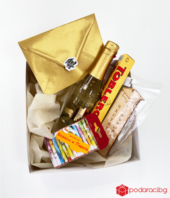 Подаръчен комплект Честито дипломиране