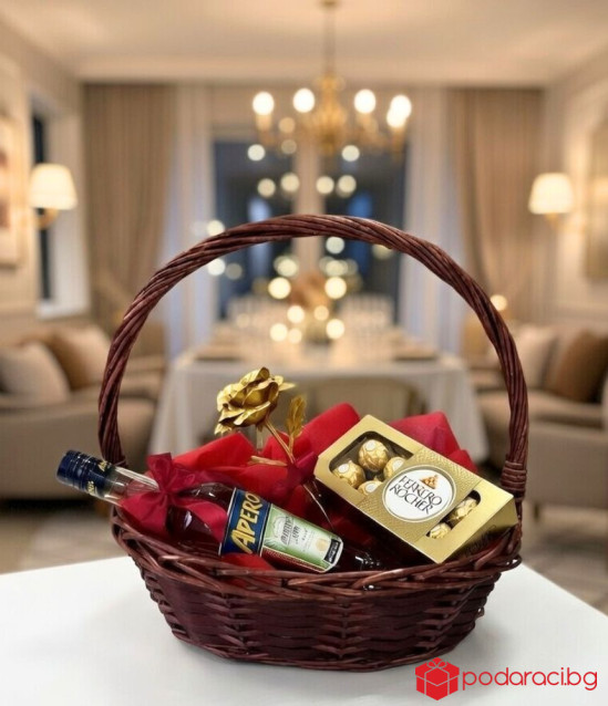 Подаръчна кошничка с аперол