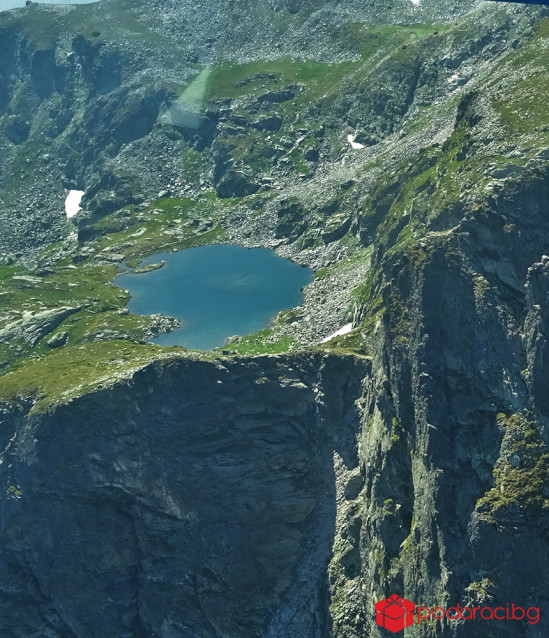Flying over the Rila Lakes