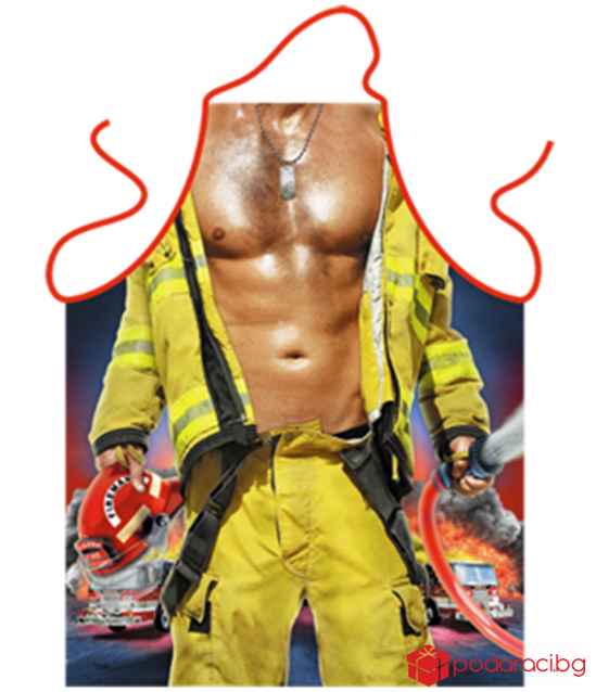 Apron for cooking Firefighter