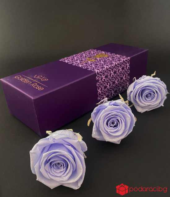 Вечни рози в пастелни цветове