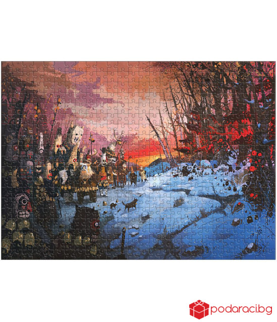 Кукерите и злите сили - пъзел от 500 части