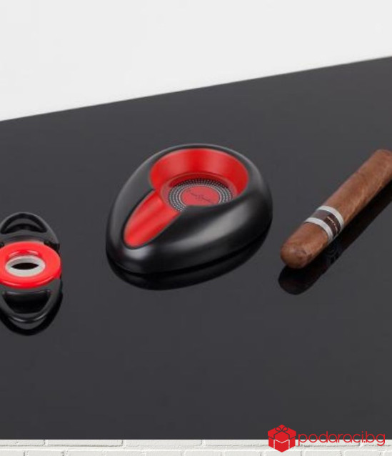 Червен сет за пури - PIERRE CARDIN