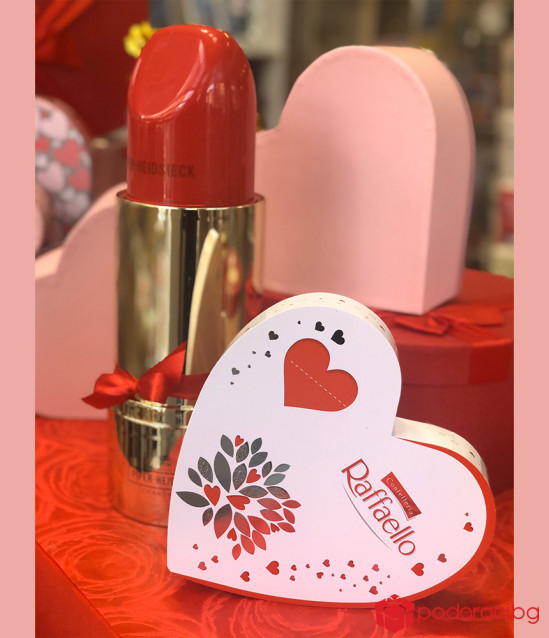 Шампанско в кутия червило