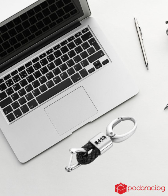 Ключодържател SILVER FLAME с лого Audi