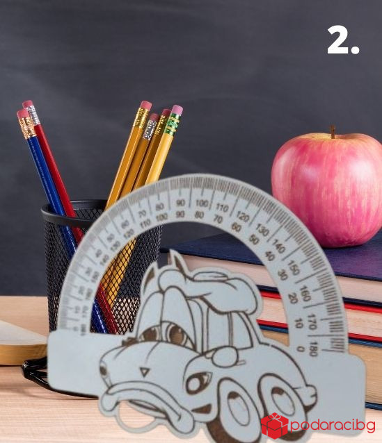 Транспортир от МДФ