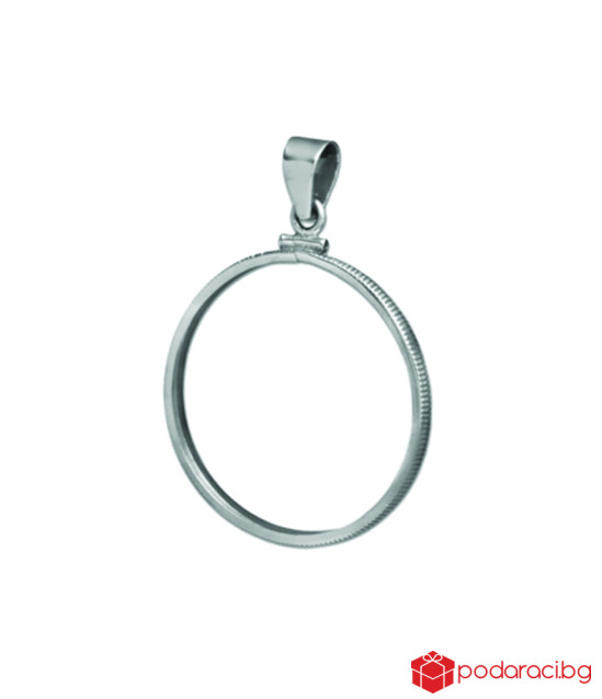 Сребърен медальон Свети Никола