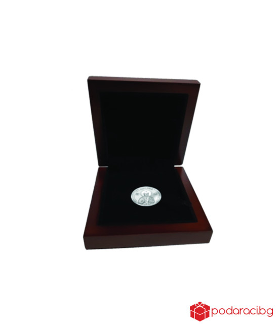 Сребърен медальон Свети Никола