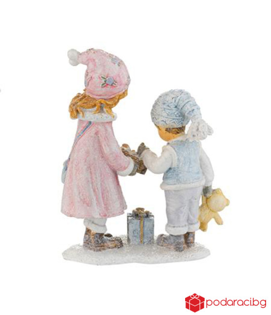 Статуетка Момиче и момче