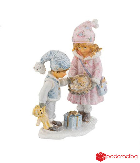 Статуетка Момиче и момче