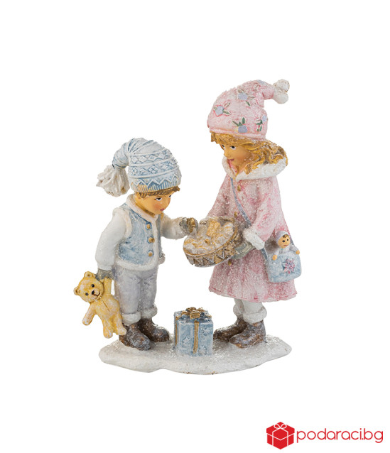 Статуетка Момиче и момче