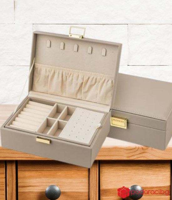 Сива кутия за бижута  ROSSI