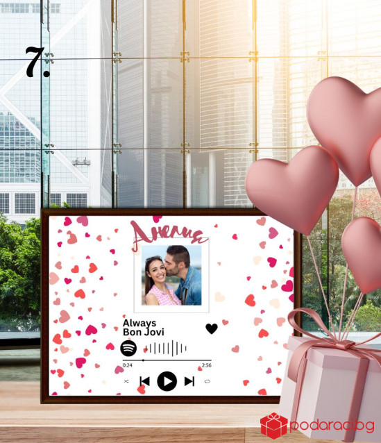 Spotify персонализиран колаж за Свети Валентин