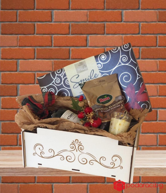 Универсален подарък - щайга с изненади