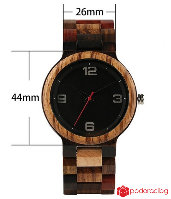 Stylish men's Watch from wood