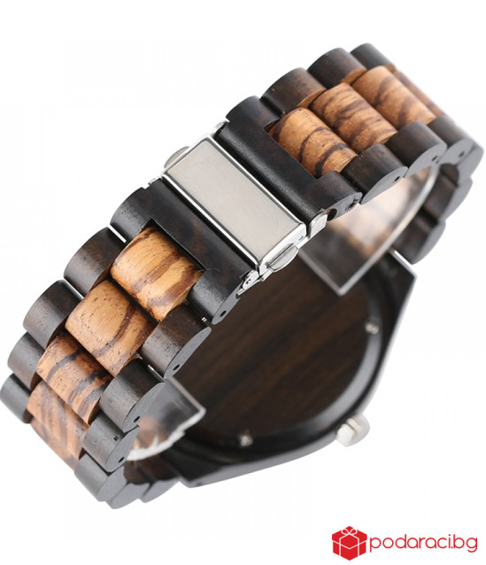 Мъжки дървен часовник