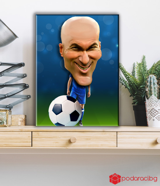 Дигитална карикатура за мъж, формат А4