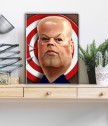 Digital cartoon for a man, A3 format