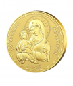 Медал Света Богородица, Умиление, с масивно златно покритие