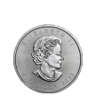 Сребърна монета Кленов лист, Бик и северно сияние, 1 Oz