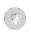 Сребърна монета 1/2 Oz Лунарен календар, Година на Бика - 2021