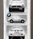 Репродукция BMW 1957 - бял