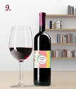Вино с персонализиран етикет за учител