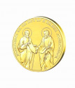 Медал Св. Св. Петър и Павел, с масивно златно покритие
