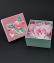 Розова орхидея в подаръчна кутийка