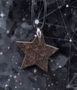 Медальон Звезда с истински метеорит