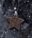 Медальон Звезда с истински метеорит