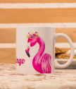 A cup of Flamingo